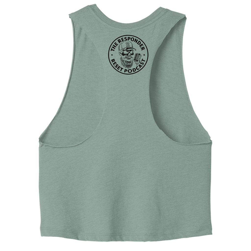 Heather Dusty Blue - 6682 - BACK