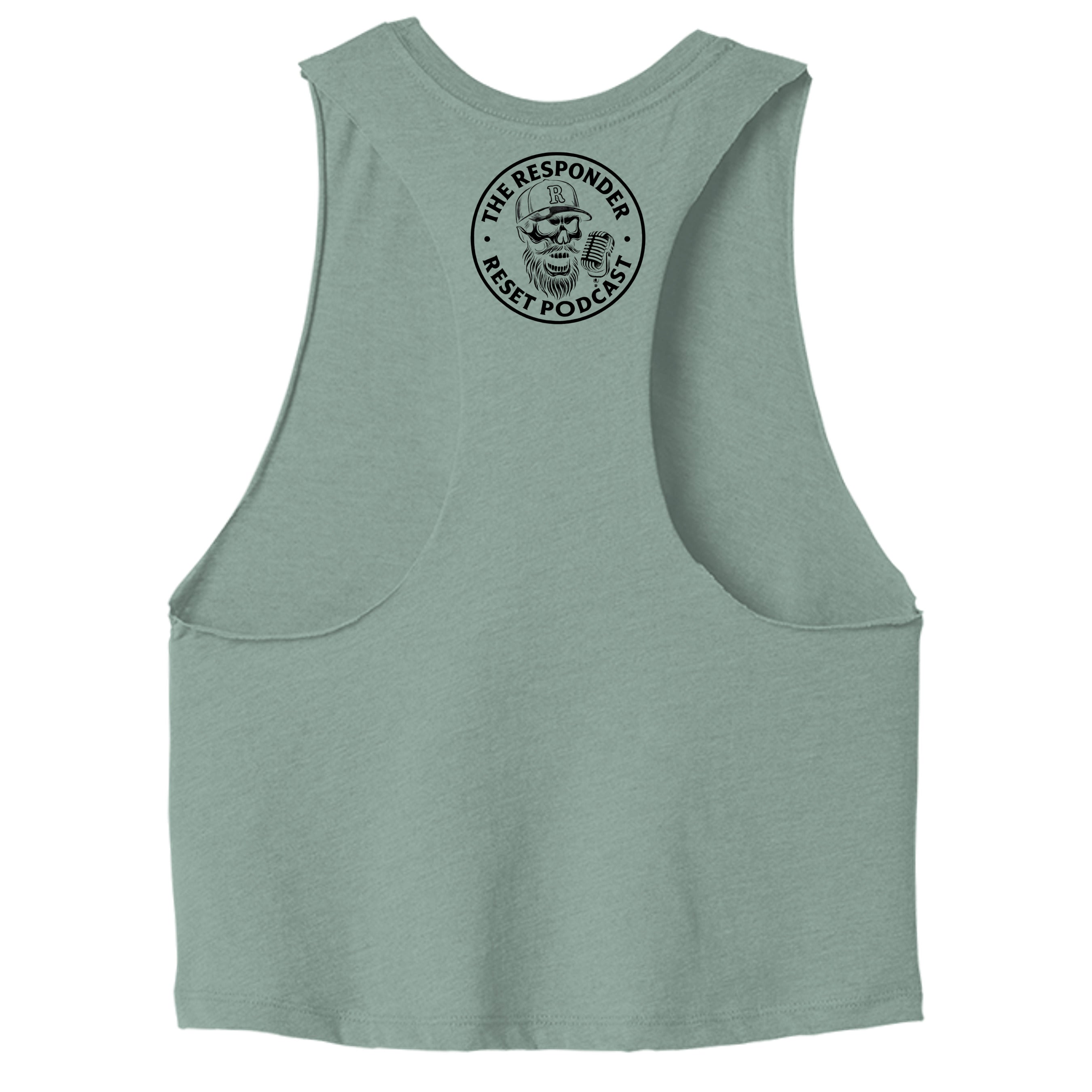 Heather Dusty Blue - 6682 - BACK